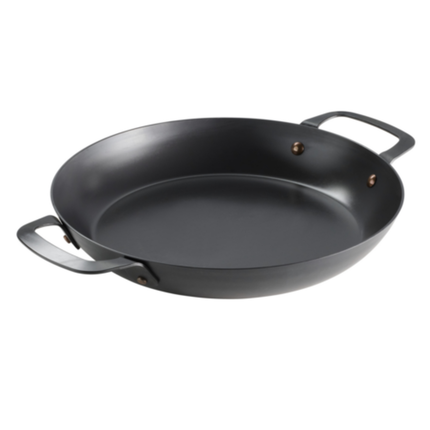 Tramontina USA Paella Pan Carbon Steel 12" Round, Oven Safe to 500°F - 8011-017