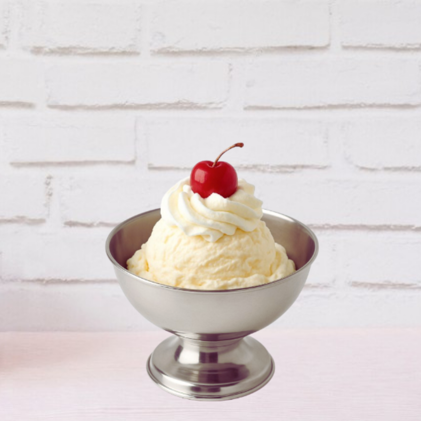 Vaso para helado Alegacy de 113 ml (4 oz) de acero inoxidable 18/8 - 2100