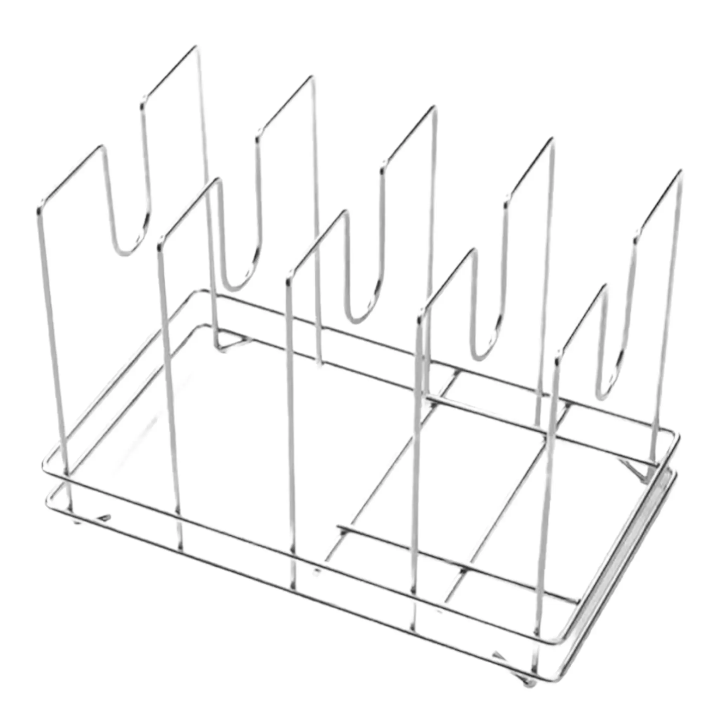 American Metalcraft Pizza Screen Rack 4 Slot Chrome - 18040 American Metalcraft