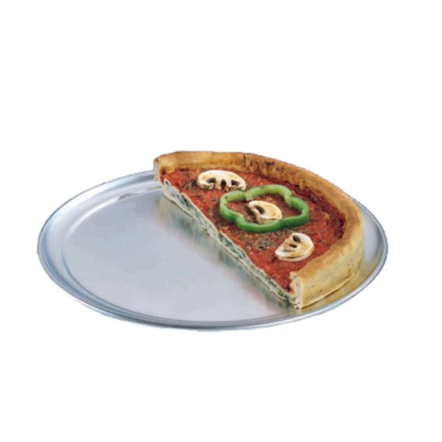 American Metalcraft Pizza Pan, Wide Rim, 11" 18ga aluminum Hand Wash only- TP11 American Metalcraft