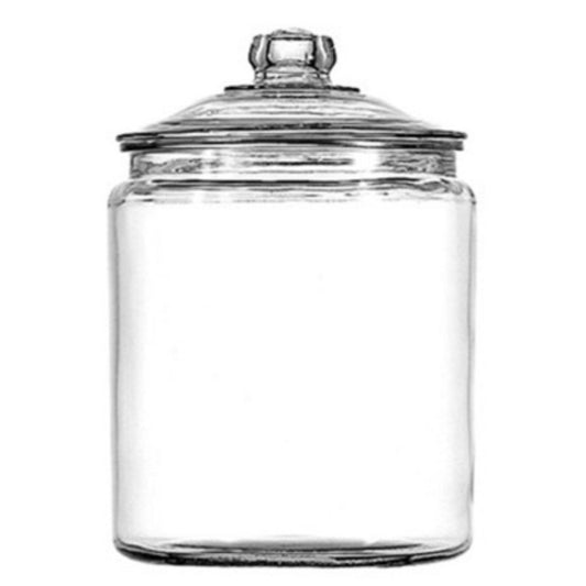Anchor Hocking Jar, 1/2 Gallon w/Cover - EA - 85545AHG17