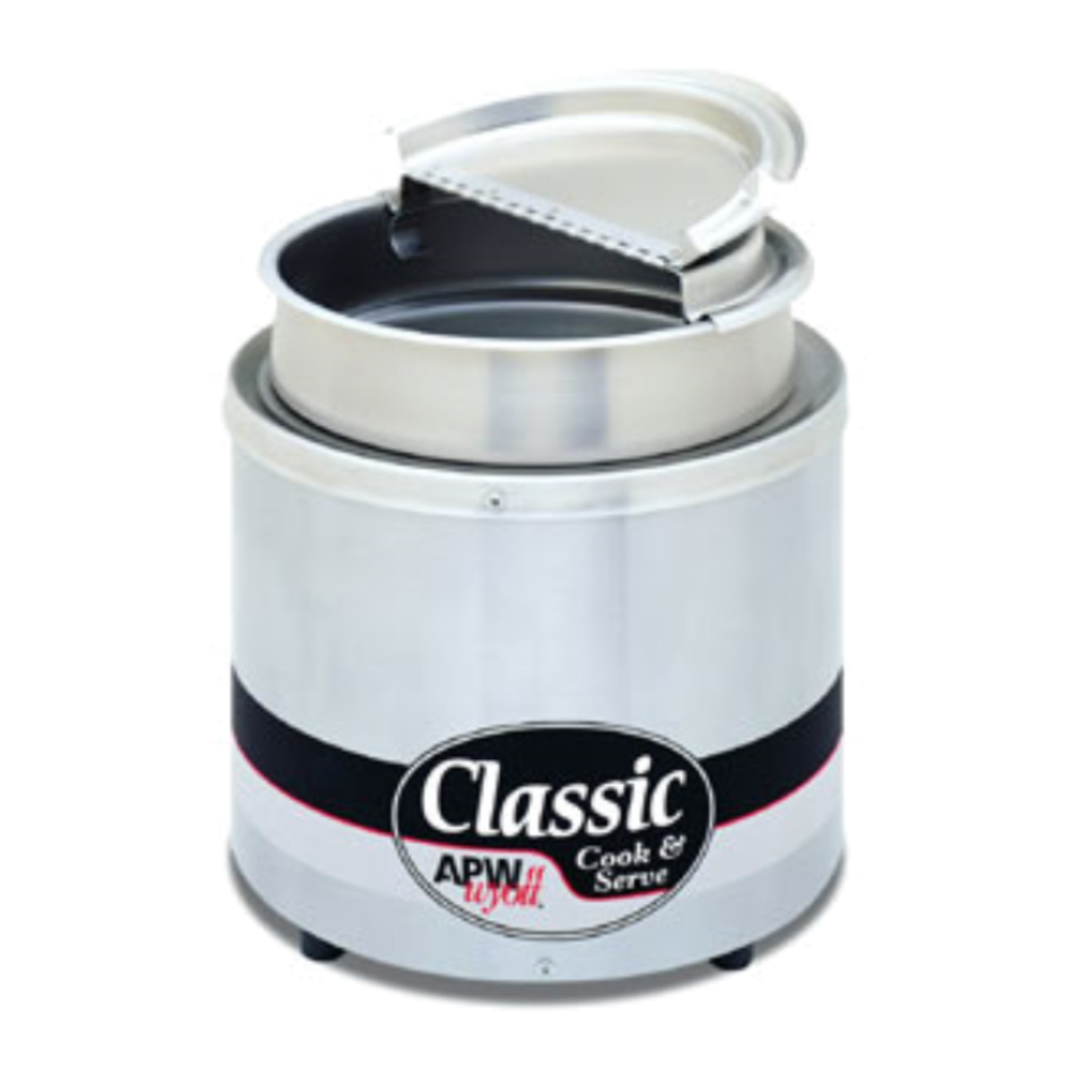 APW Wyott Stainless Steel Insulated Round Cooker/Warmer 11 Qt - RCW-11SP