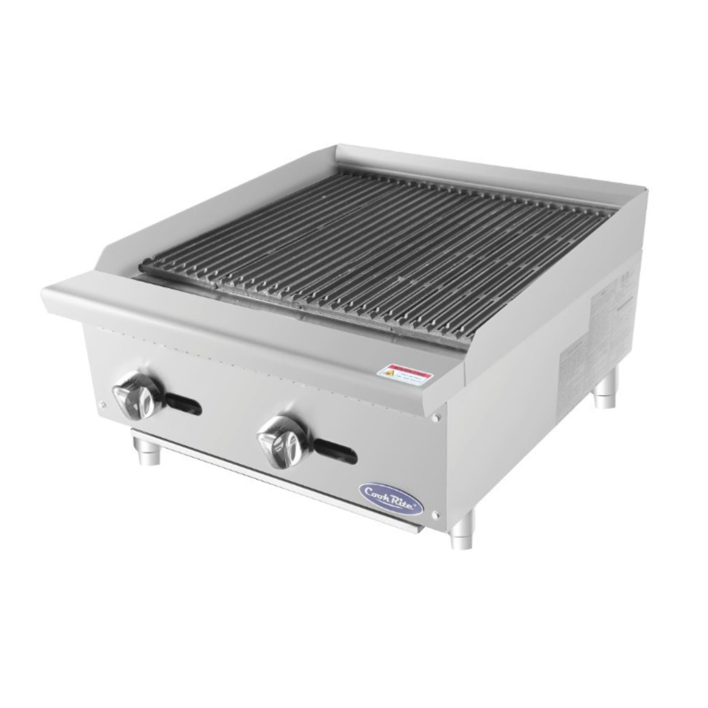 Atosa CookRite Radiant Charbroiler Stainless Steel Natural Gas 24" - ATRC-24