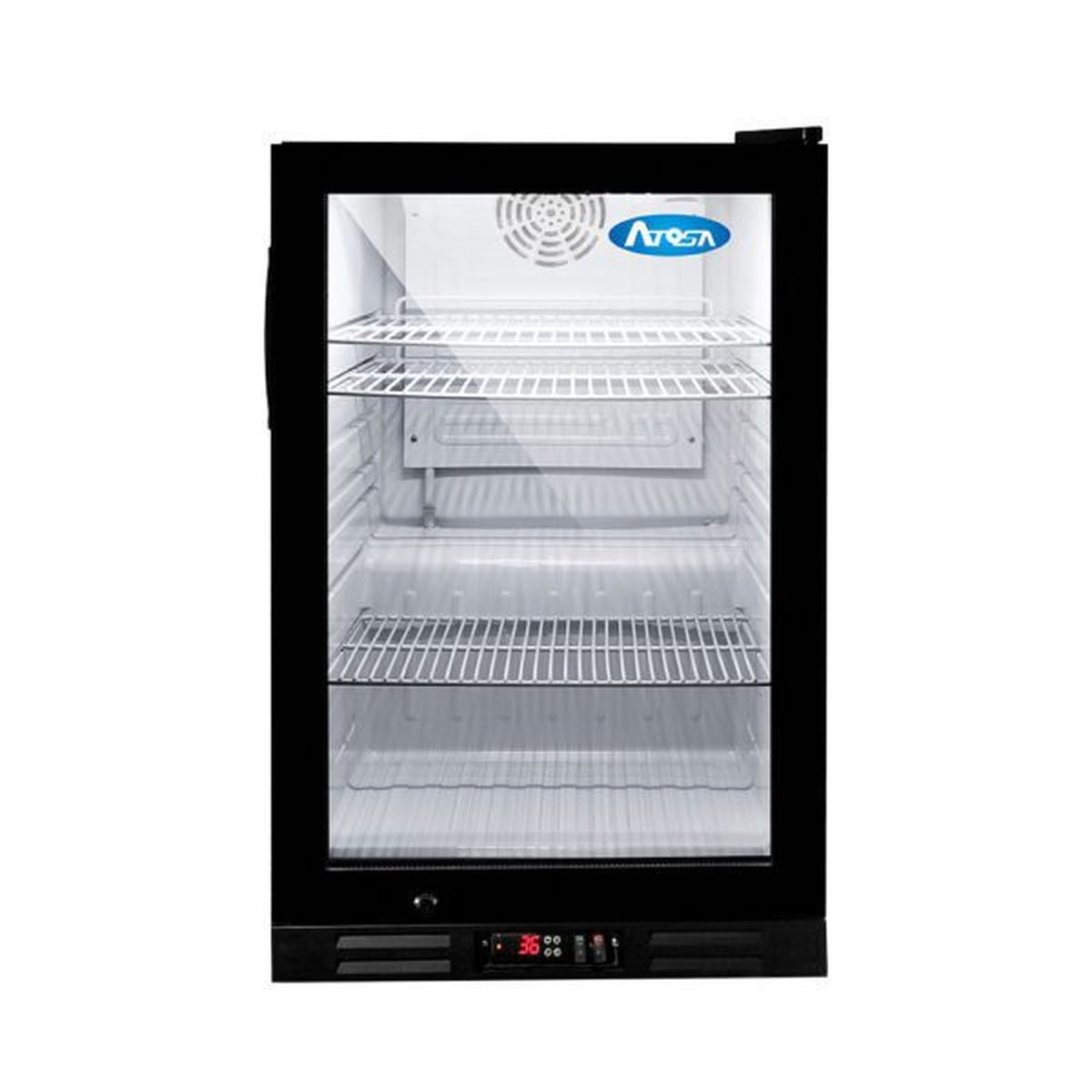Atosa Countertop Glass Door Merchandiser Cooler 4.6 Cu Ft - CTD-5T