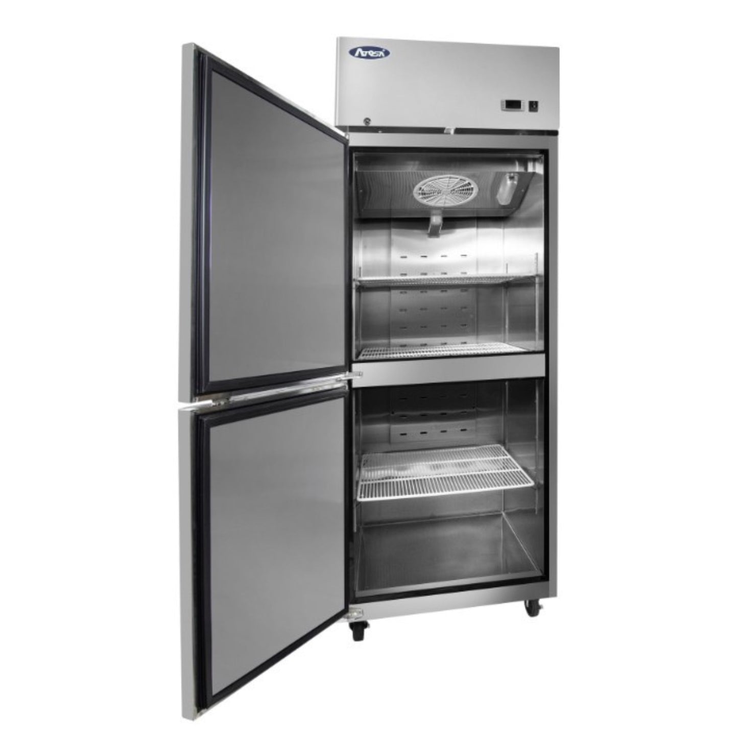 Congelador Atosa de 1/2 puerta, de un solo compartimento - MBF8007GRL
