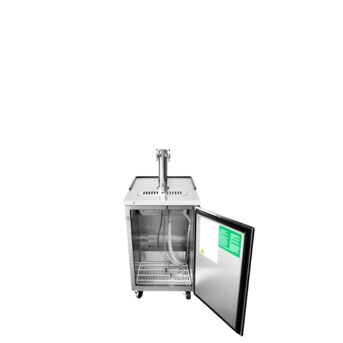 Atosa Direct Draw Keg Cooler Stainless Steel Dual Tap 23" MKC23GR