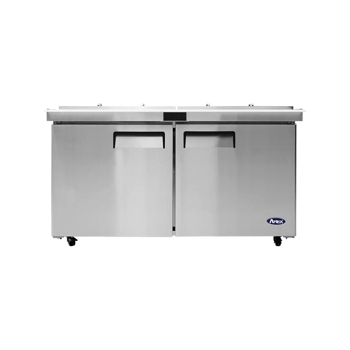 Atosa Mega Top Sandwich Prep Table Stainless Steel 60" with - MSF8307GR-NTCV