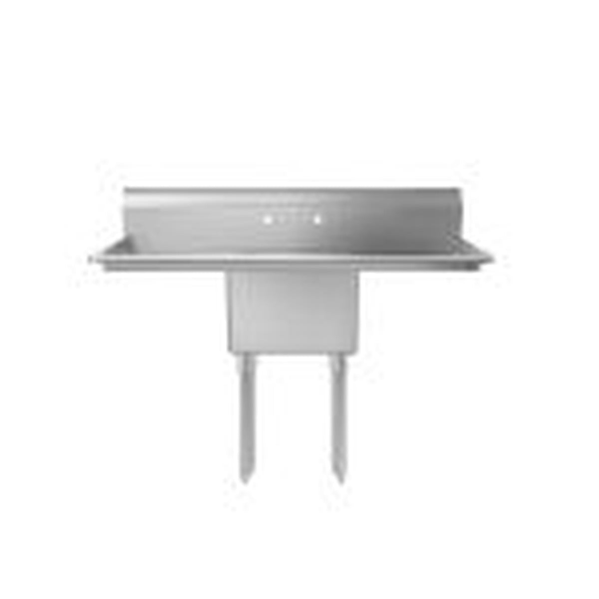 Atosa MixRite 1-Compartment Stainless Steel Sink 54" - 2 - SS1818D11D18