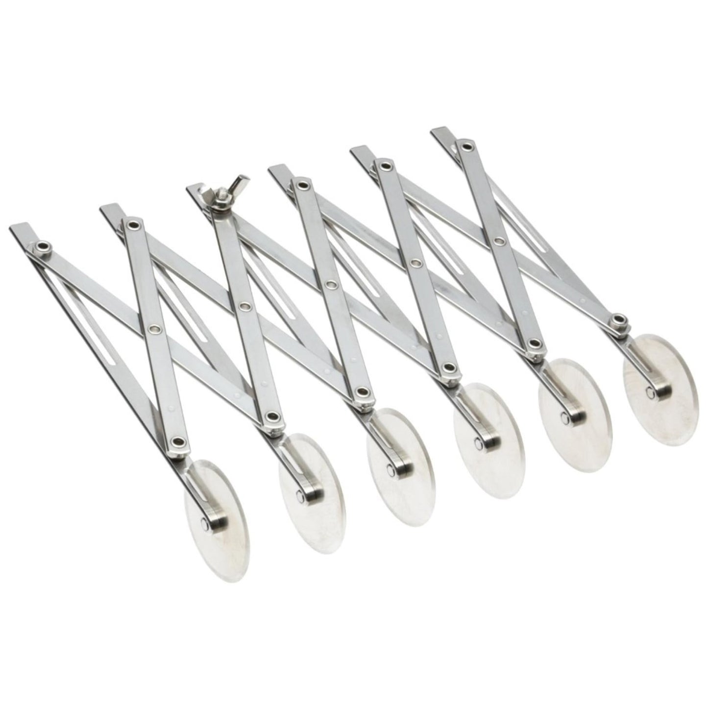 Ateco Dough Cutter,6 Wheel Expandable - 13956