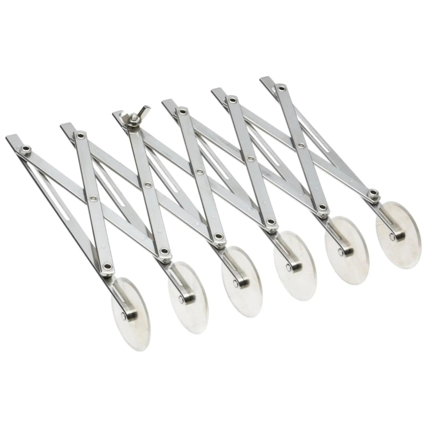 Ateco Dough Cutter,6 Wheel Expandable - 13956 Ateco