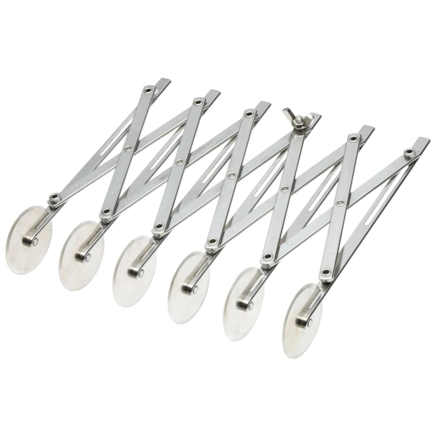 Ateco Dough Cutter,6 Wheel Expandable - 13956 Ateco