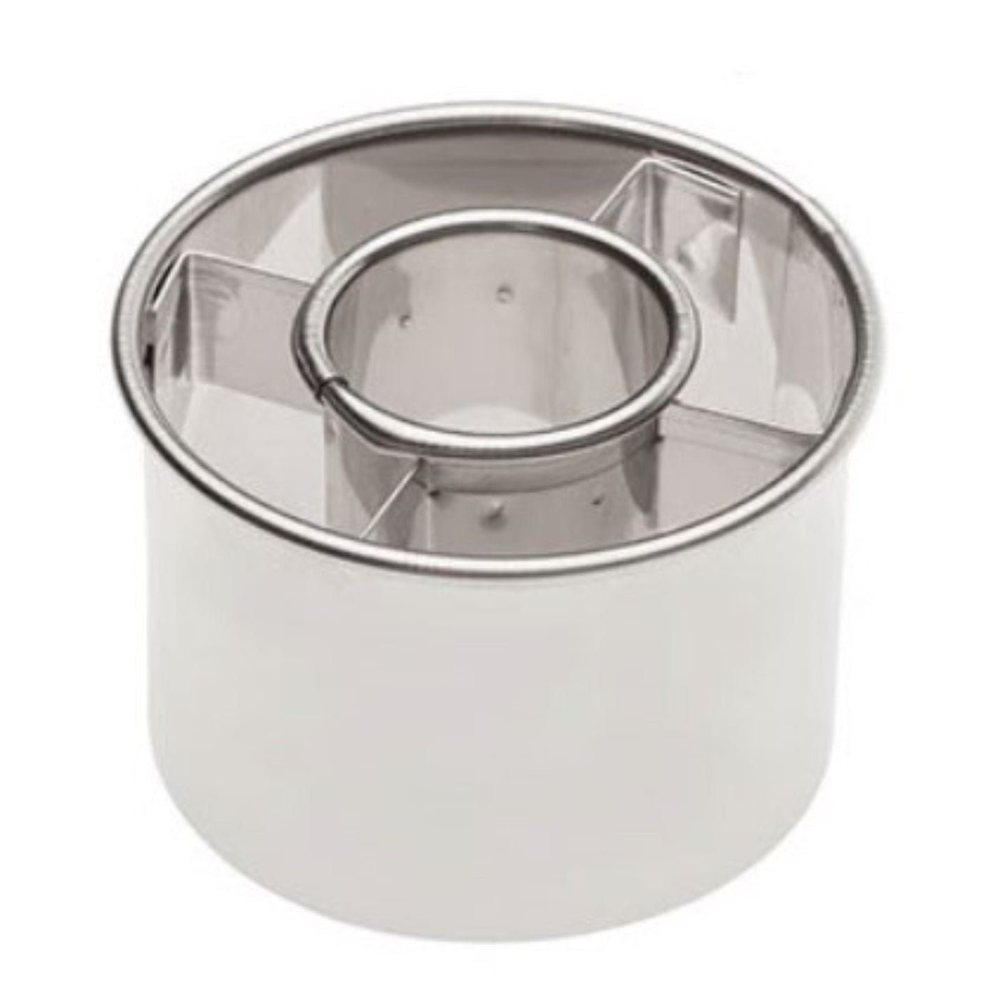 Cortador de donas Ateco de 2,5" de acero inoxidable - 14422
