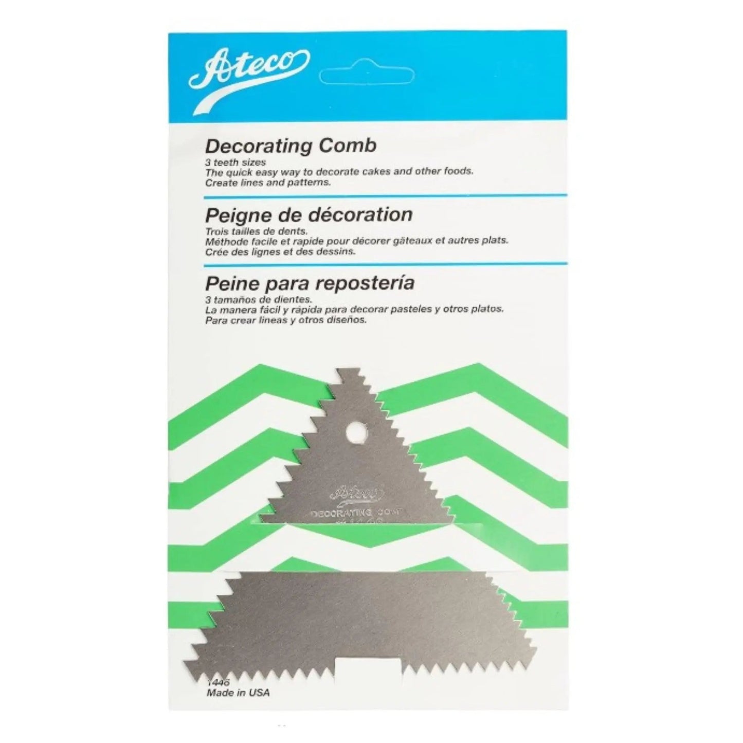 Ateco Decorating Comb - 1446 Ateco