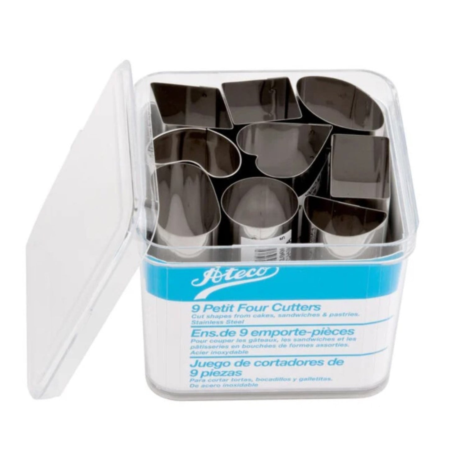 Ateco Petit Four Cutter Set 9-Pc S/S - 2009