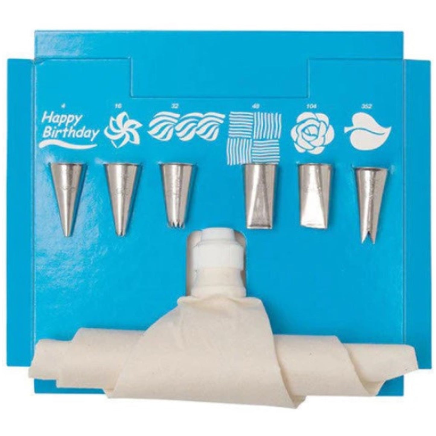 Juego de decoración de pasteles Ateco, 8 piezas - 334