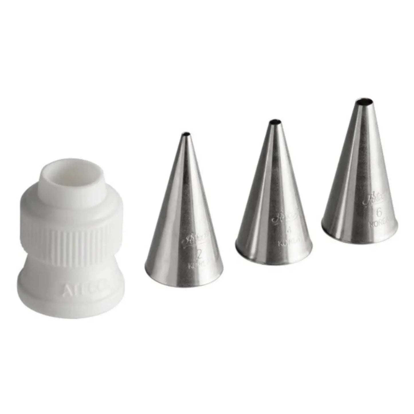Ateco Writing Tube Set 4-Pc S/S - 380 Ateco