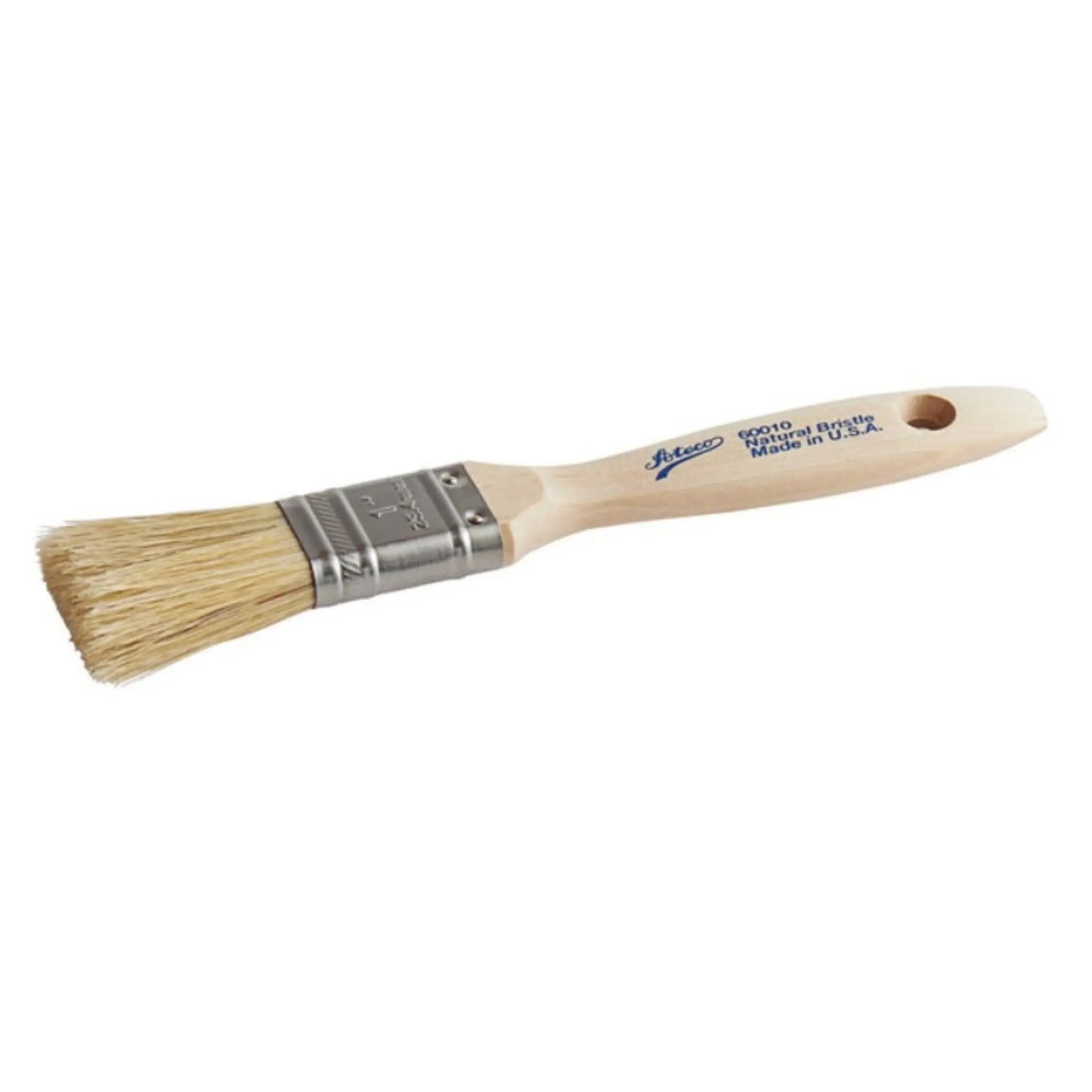 Ateco 1" Flat Boar Bristle Pastry Brush – Model 60010 Ateco
