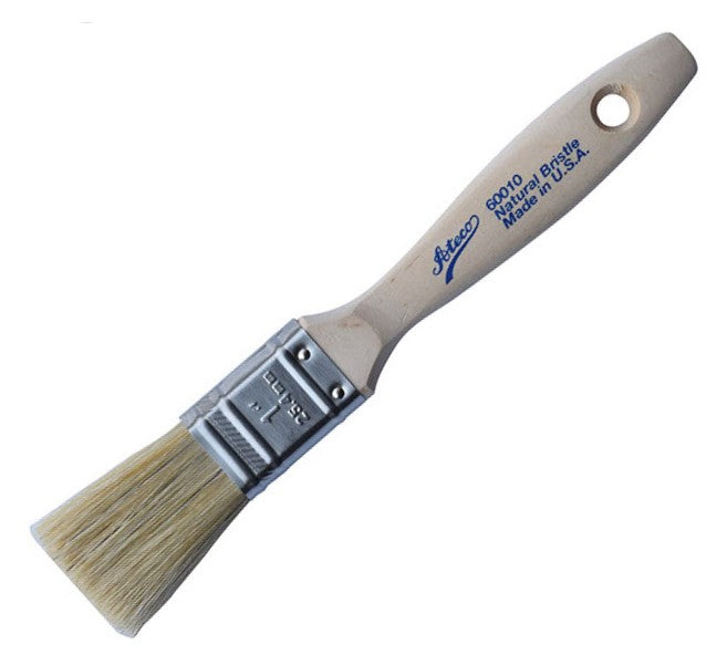 Ateco Pastry Brush 1" Wide Boar Bristles - 60010