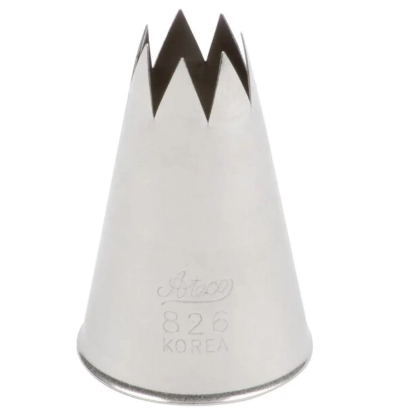 Ateco Pastry Tube #6, Star - 826 Ateco