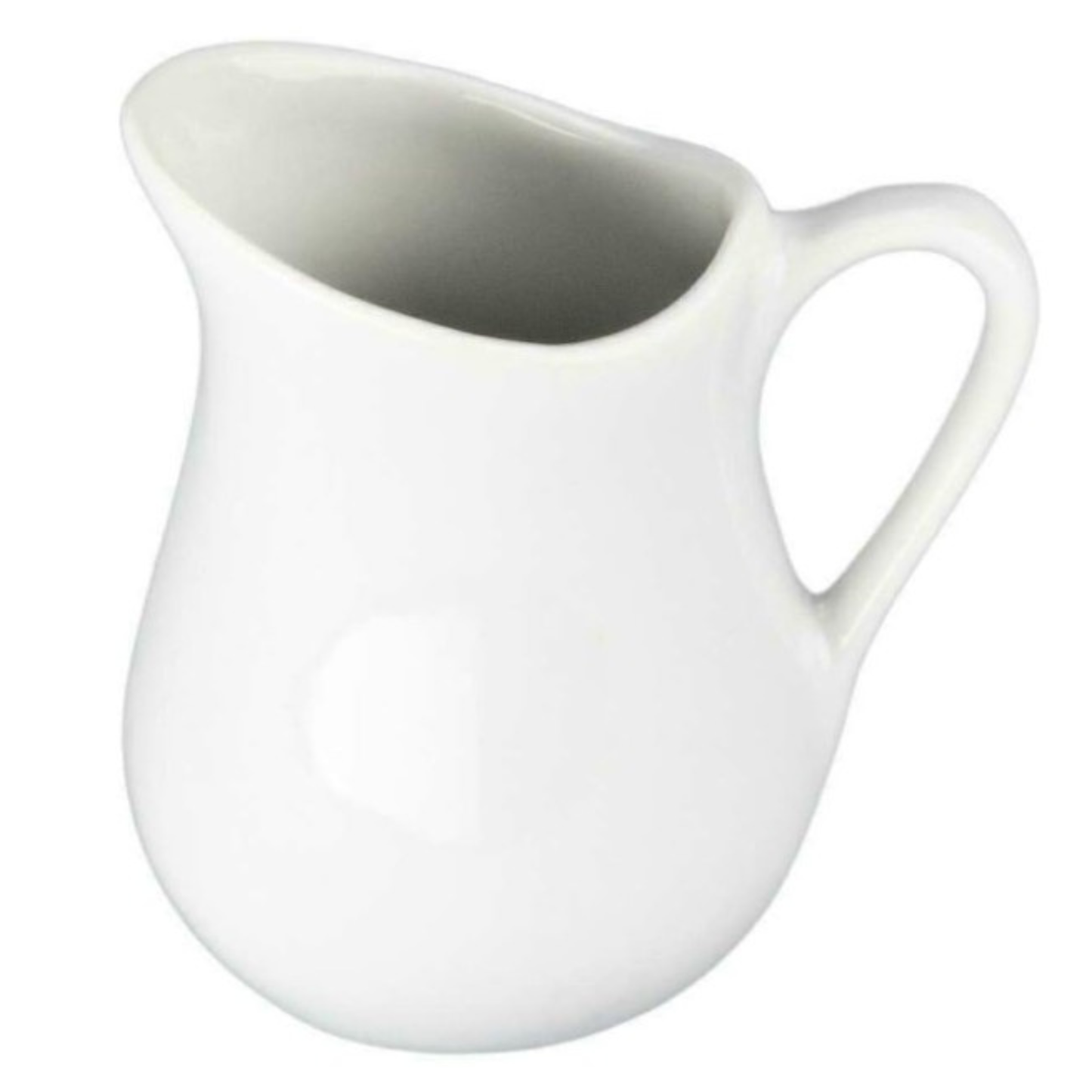 BIA Cordon Bleu White Creamer Pitcher, 4 oz Ceramic - 900149