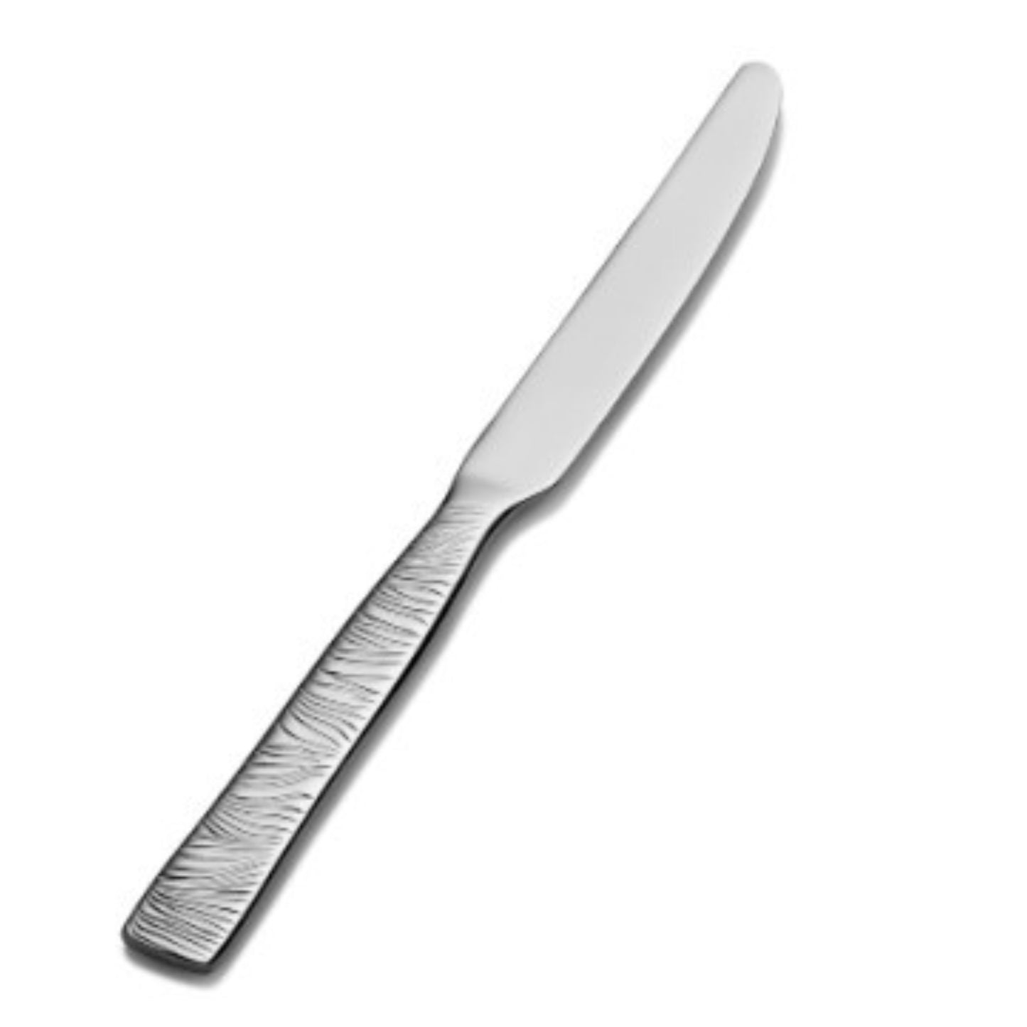 Bon Chef Safari 欧式黄油刀,实心手柄,6.94 英寸,13/0 不锈钢 - DZ