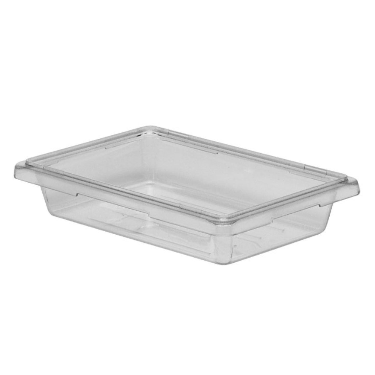 Caja de alimentos Cambro, 12 x 18 x 3.5, transparente, 1.75 galones - 12183CW135