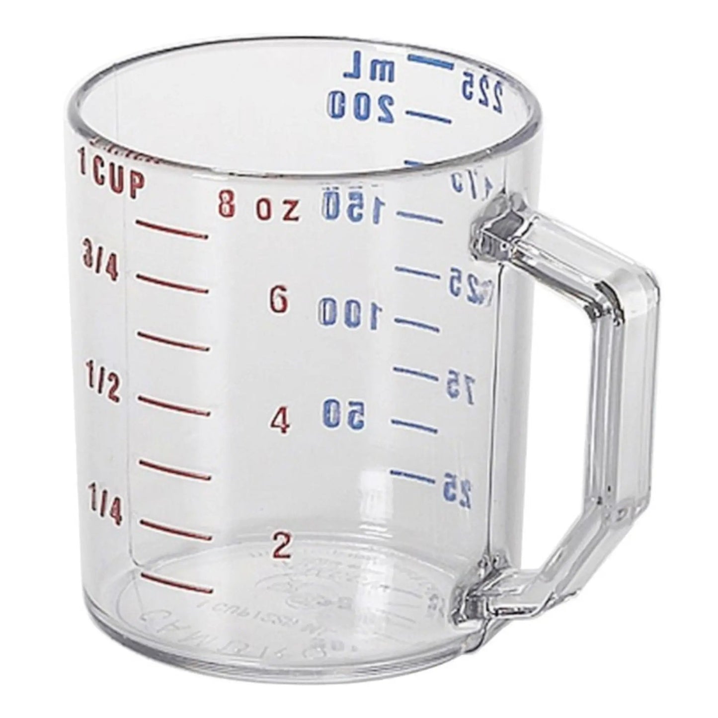Cambro Measuring Cup, Plastic 1 Cup Dry - 25MCCW135 Cambro