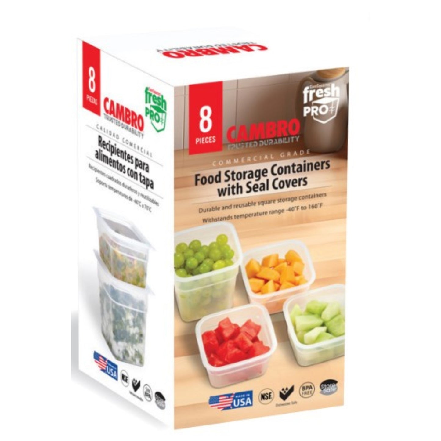 Cambro 8 件 FreshPro Minis 多包装 - FPMINI8