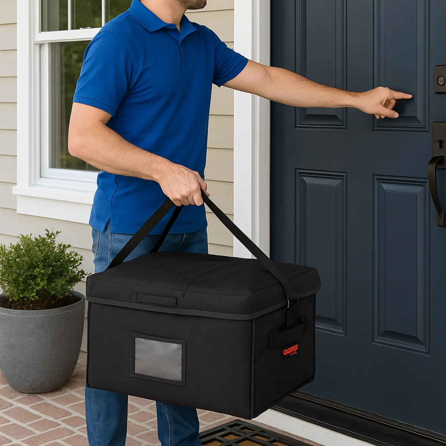 Cambro Delivery Bag 18" x 14" x 12" - GBD181412110 Cambro