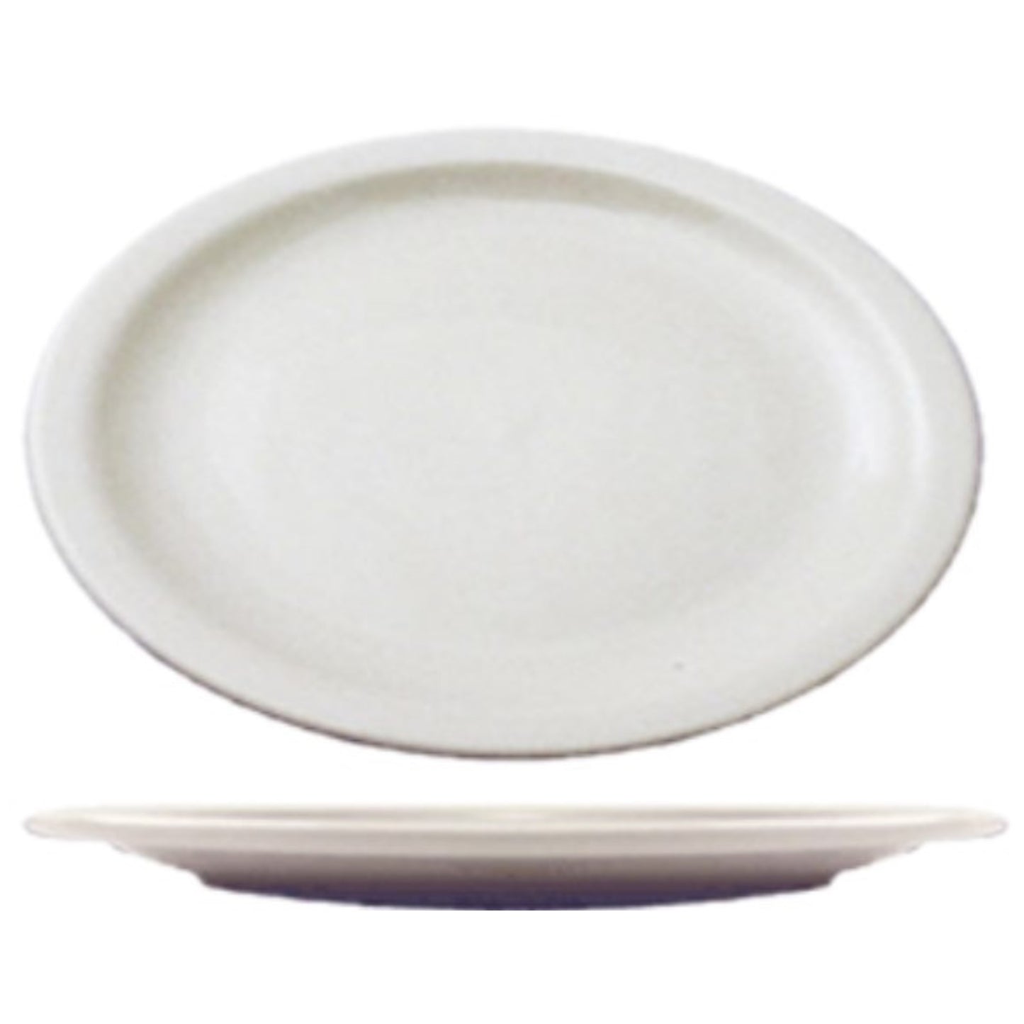 CCK 拼盘,11-1/2",椭圆形,白色 - CS1D