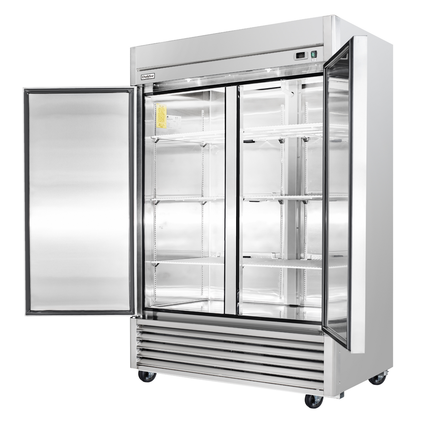 ChefsFirst 2-Door Reach-In Freezer 47.3 Cu Ft - F2
