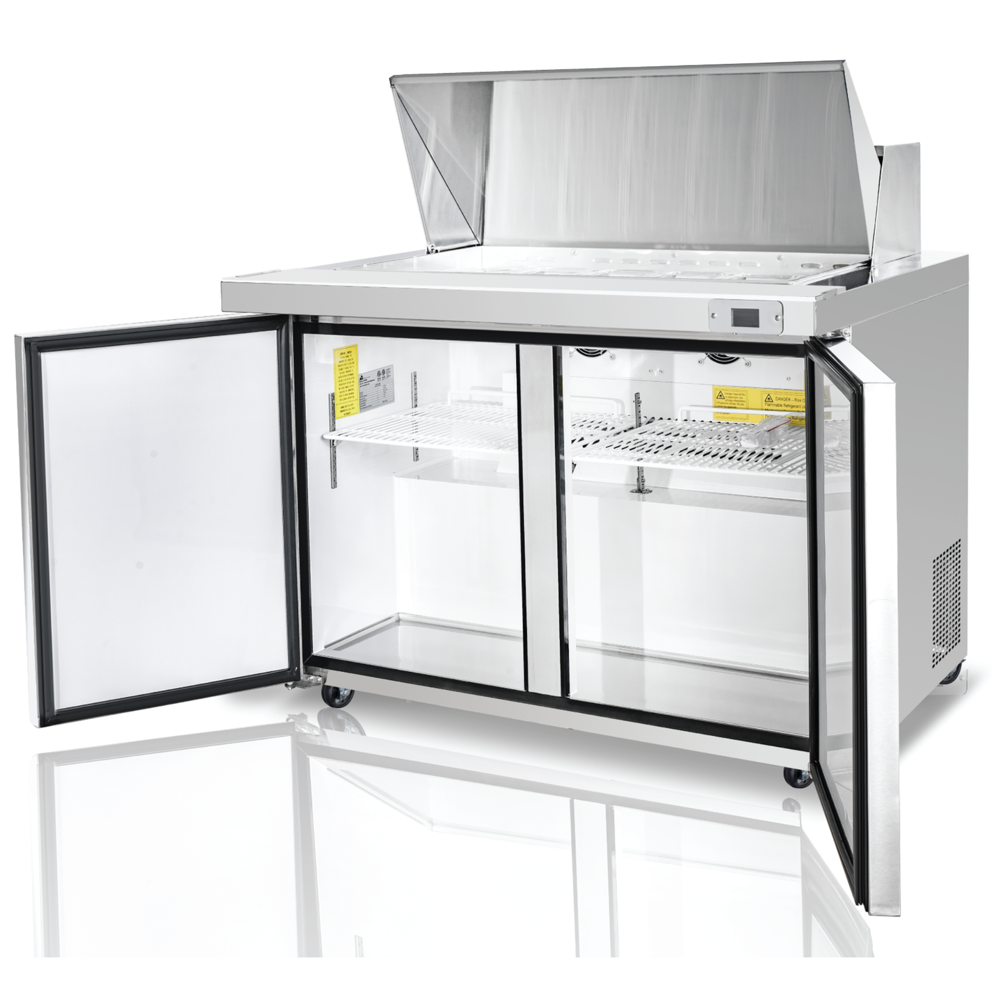 ChefsFirst 48" 2-Door Sandwich Prep Table - RSP2