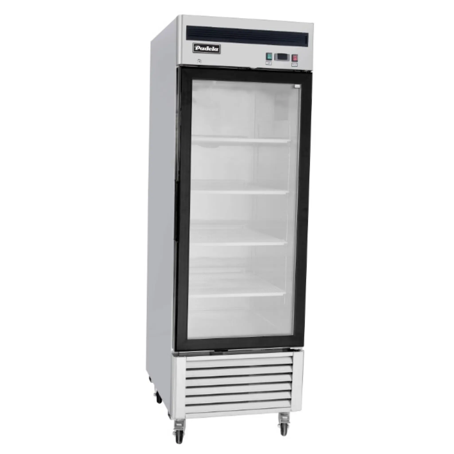 Padela Refrigerator Merchandiser, One Section, 19.1 Cuft, Bottom Mount - PDG-1R-HC Padela