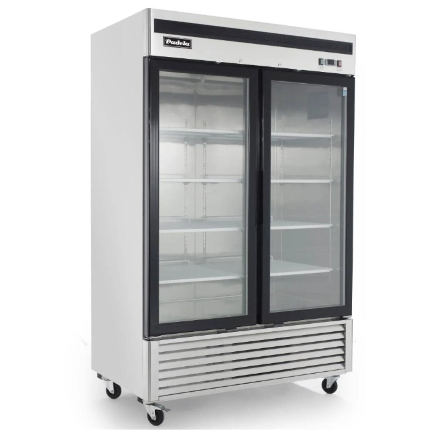 Padela Refrigerator Merchandiser, Two Section, 47.77 Cuft, Bottom Mount - PDG-2R-HC Padela