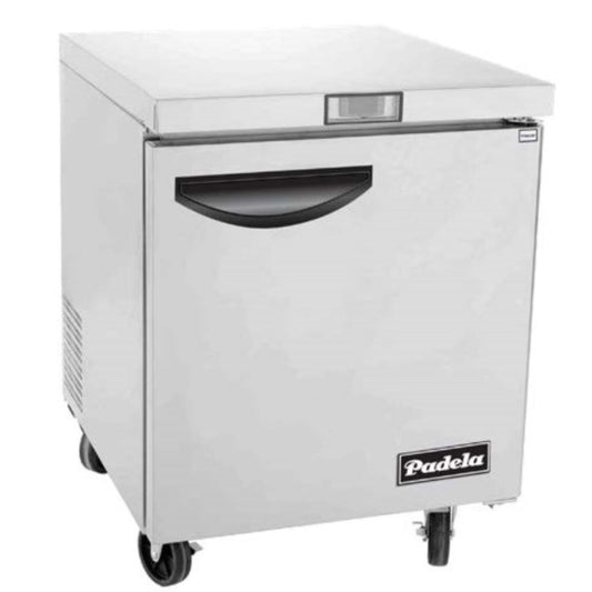 Congelador Padela bajo encimera de 27", puerta sólida, 1 sección - PDU-27F-HC
