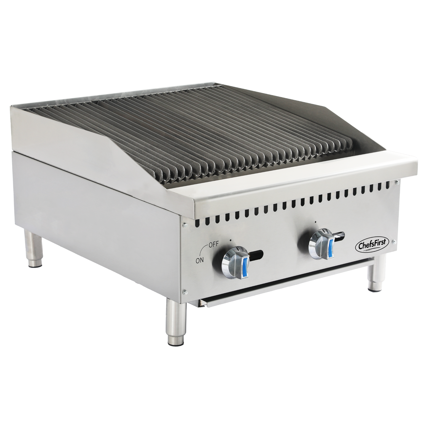 ChefsFirst 24" Charbroiler Natural Gas - SE-HCCB24NG