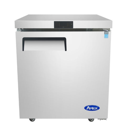 Refrigerador bajo encimera de una puerta ATOSA, 27", 7.15 pies cúbicos - MGF8401GR