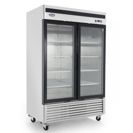 Refrigerador expositor Atosa de 2 puertas, vertical - MCF8707GR