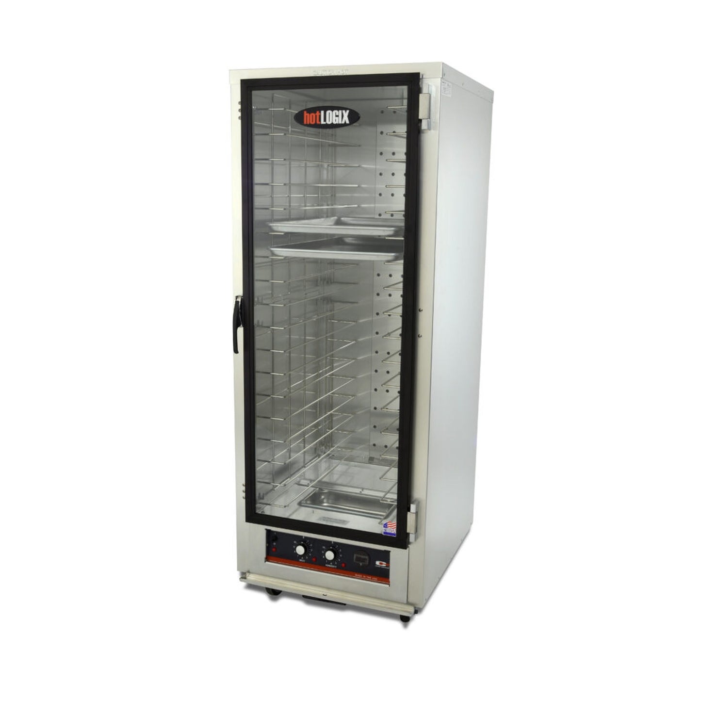 Carter-Hoffmann hotLOGIX4 Humidified Insulated Aluminum Holding Cabinet - HL4-18