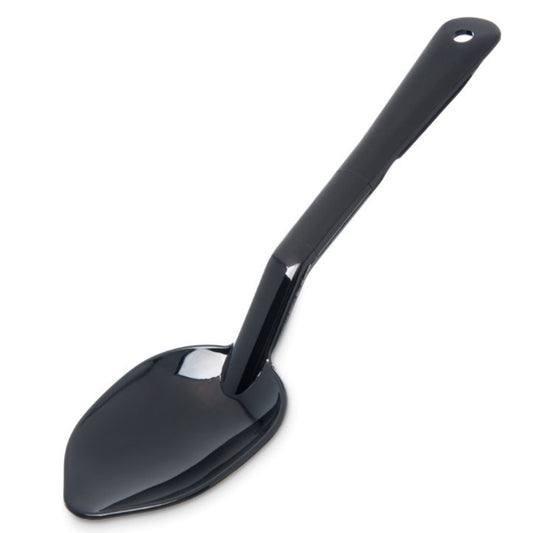 Cuchara Carlisle de policarbonato negro sólido de 11" - 441003