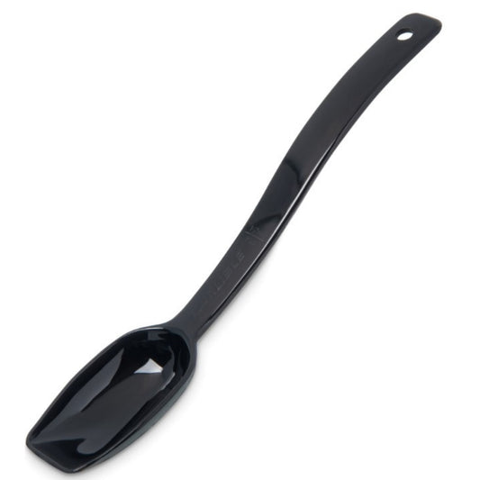 Cuchara para servir Carlisle, color negro sólido, 8" - 1/2 oz, plástico - 446003