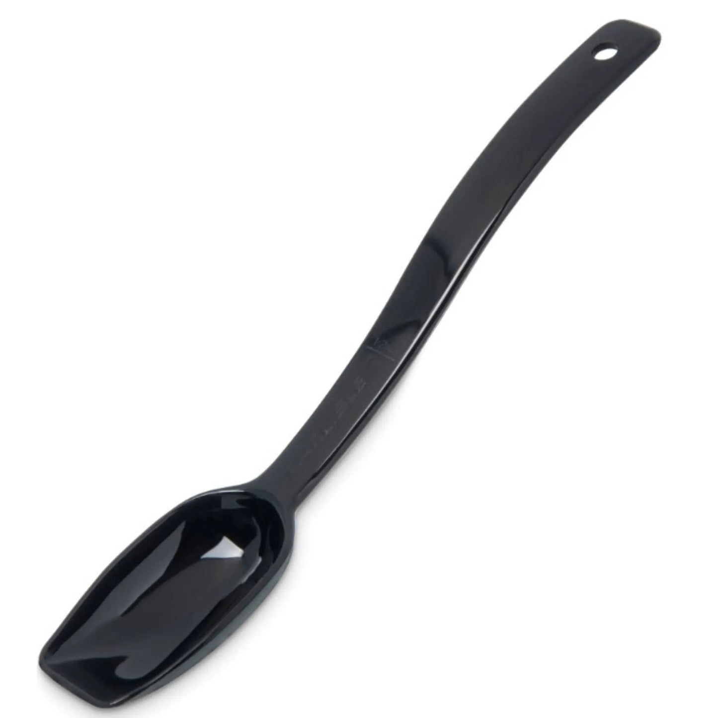 Carlisle Serving Spoon Solid Black 8"- 1/2oz Plastic - 446003 Carlisle
