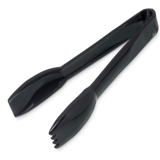 Pinzas para ensalada Carlisle, negras, 6" HH, de plástico - 4606-03