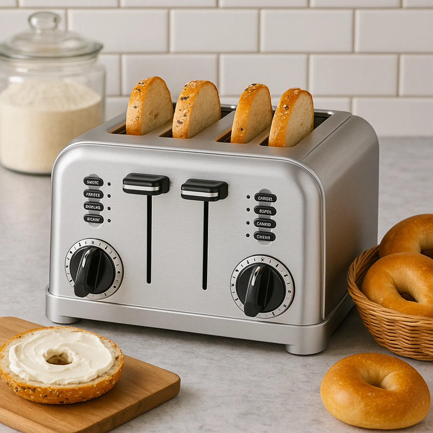 Cuisinart Toaster, 4-Slice, Metal Brushed S/S - CPT-180P1 Cuisinart