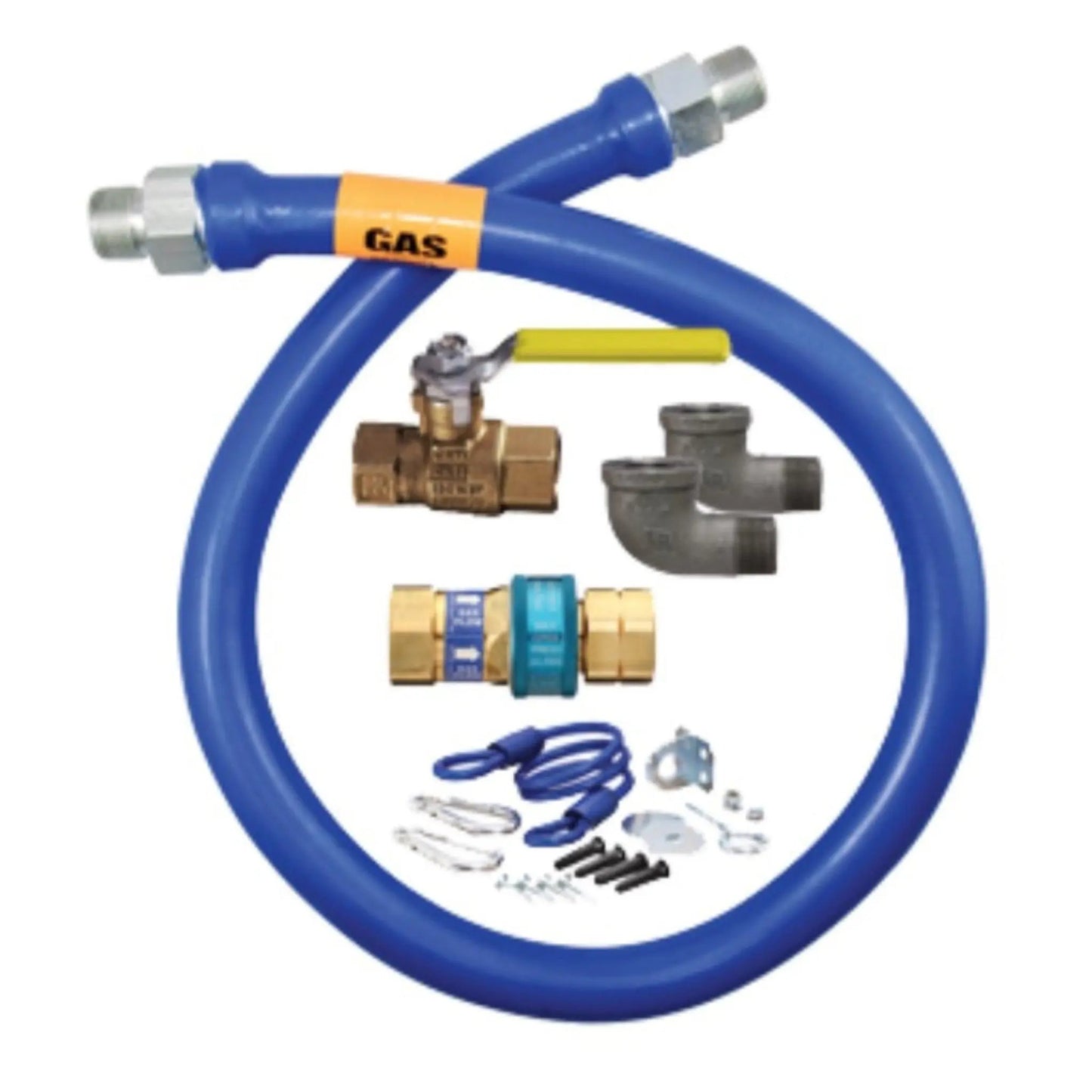 Dormont Quick Disconnect, 1/2" Inside Dia., 48" Long - 1650KIT48 Dormont