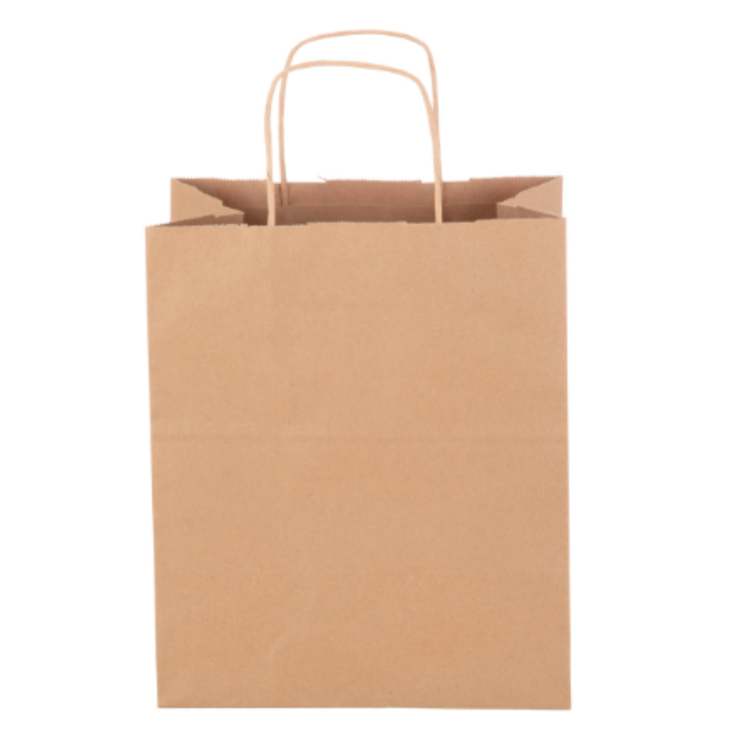 Duro Bag Kraft Shopping Bag, Twist Handles - CS of 250