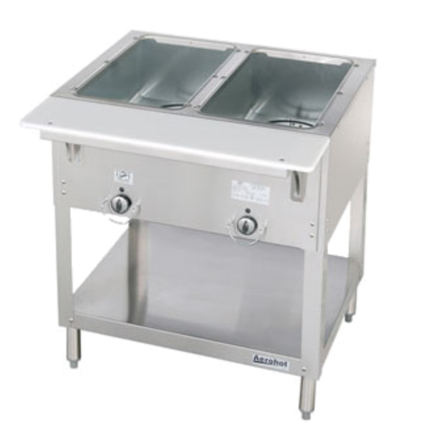 Duke Steam Table, 2 Pan Electric - 120V - E302