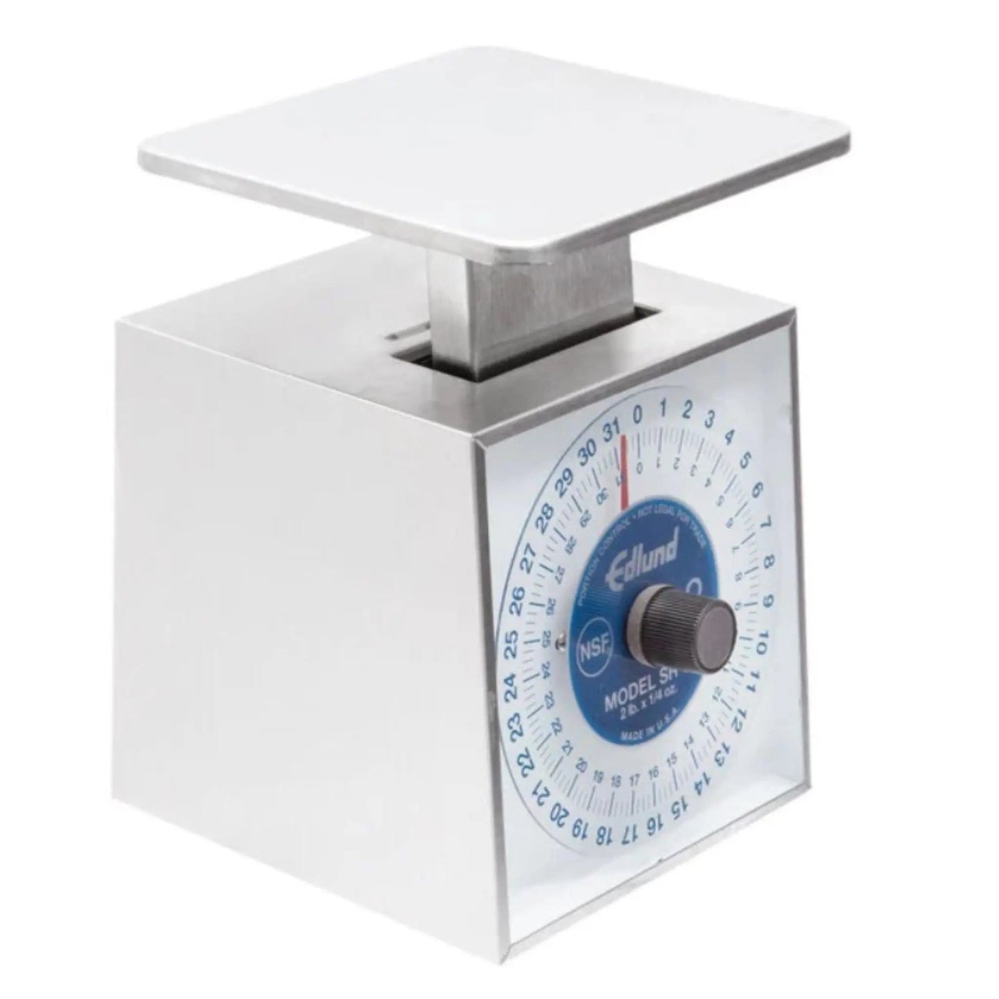 Edlund Scale, 32 oz. PortionControl, Dial Type, Stainless Steel - SR-2 Edlund