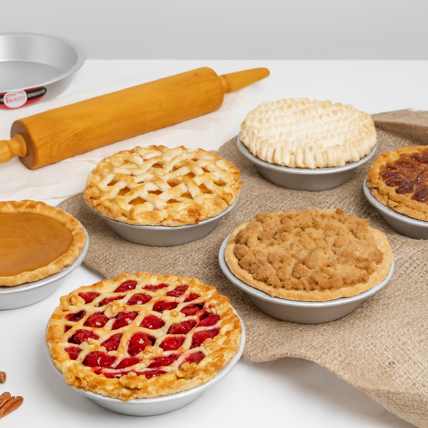 Fat Daddio’s Anodized Aluminum Pie Pan 9" - PIE-9