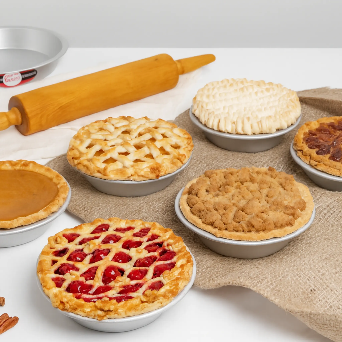 Fat Daddio’s Anodized Aluminum Pie Pan 9" - PIE-9 Fat Daddios